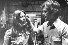 1972 - Brandon deWilde, and Karen Grassle backstage at Elitch Theatre. Production of Butterflies are Free with Maureen O'Sullivan)