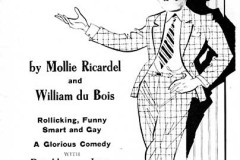 1939 Program - Jane Wyatt and Donald Woods Ad -- Historic Elitch Theatre