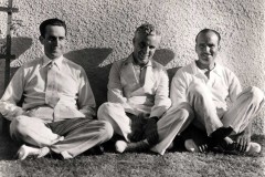 Harold Lloyd, Charlie Chaplin, and Douglas Fairbanks.(Sadly, Chaplin is not an Alumni of the theatre, but the other two are!)