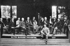 Raffaelo Cavallo seated in front with the 1902 Orchestra.