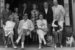 Cast photo including Maureen O'Sullivan, Sylvia Sidney, Sandra Dee and Russell Nype