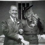 Helen Bonfils and George Somnes Wedding Day, 1936