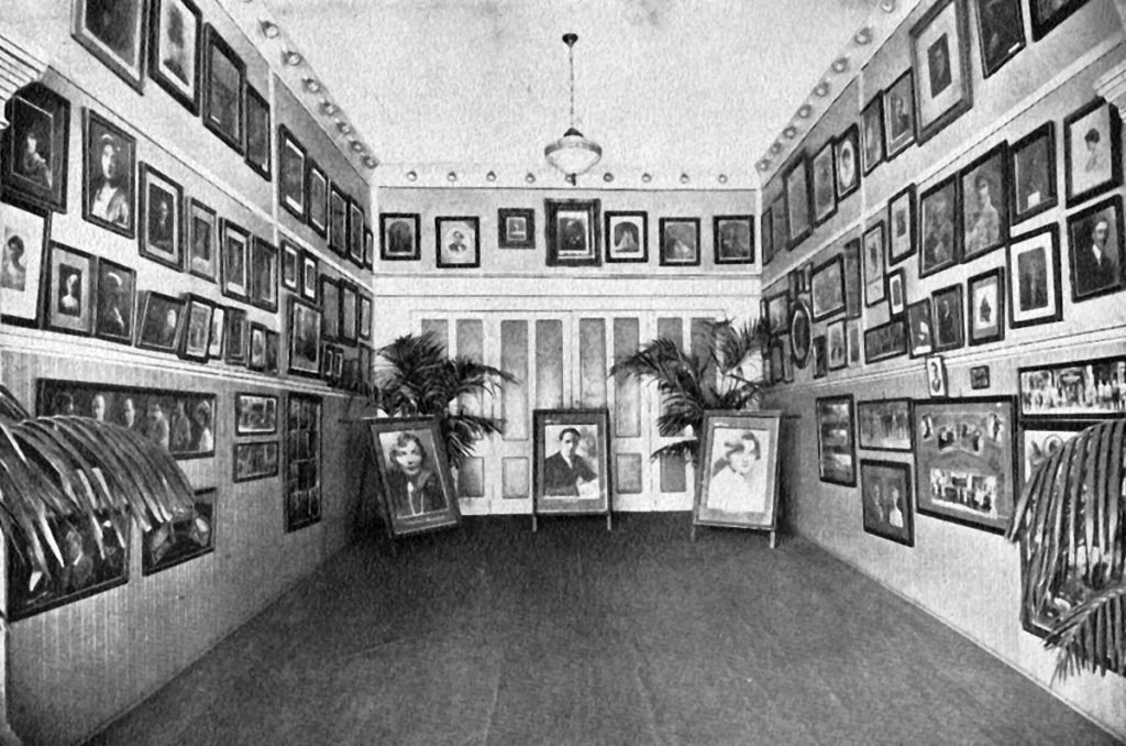 Photos in Lobby including Fredric March