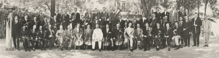 1912 - Raffaelo Cavallo and Symphony Orchestra, Elitch's Gardens