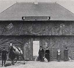 1890 Entry to Elitch's Zoological Gardens