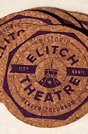 Historic Elitch Theatre Cork Coasters