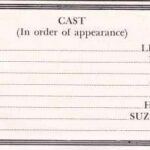 1967 - The Odd Couple - Henry Morgan and Jesse White at the Elitch Theatre in Denver - Cast List