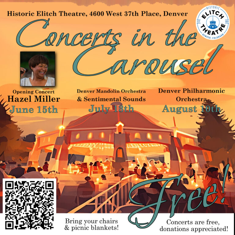 2025 Concerts in the Carousel - Historic Elitch Theatre